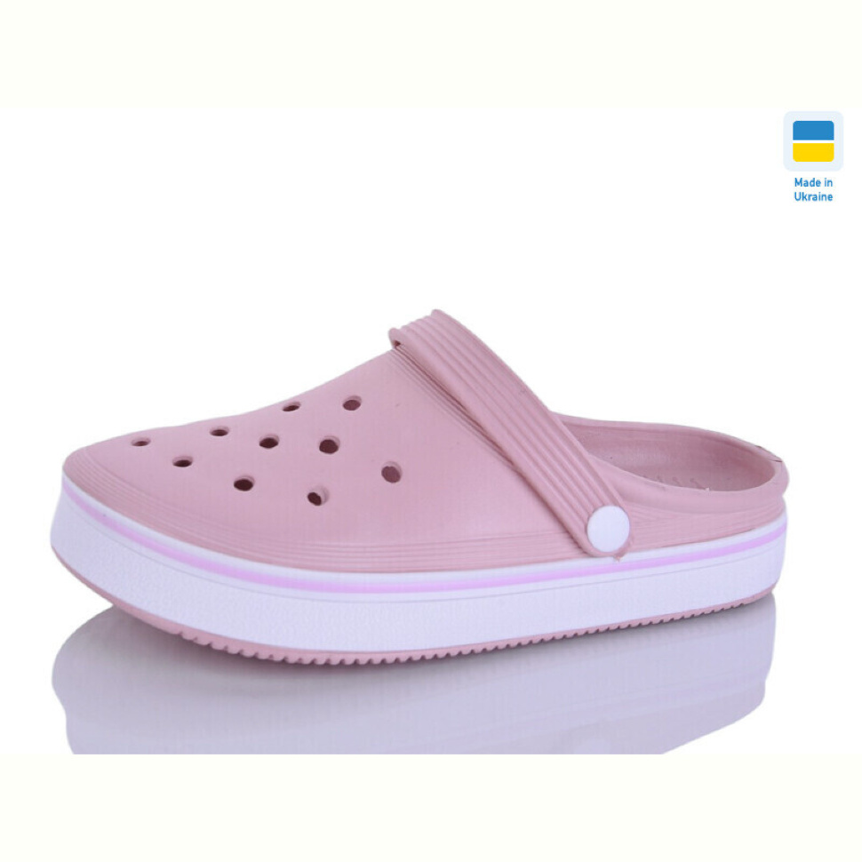 Кроксы M&L  Alex13 B17 пудра