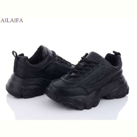 Кроссовки Ailaifa C01-1 black піна