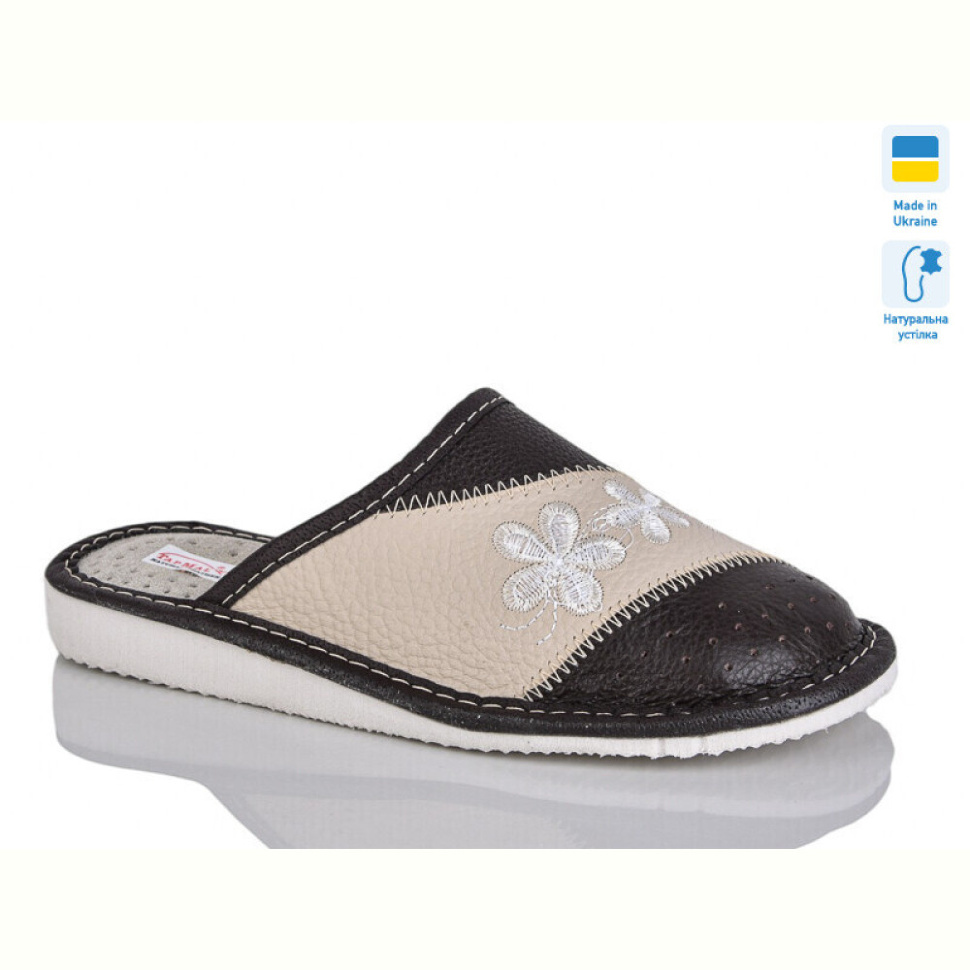 Тапки Lot Shoes 1-7 коричневий