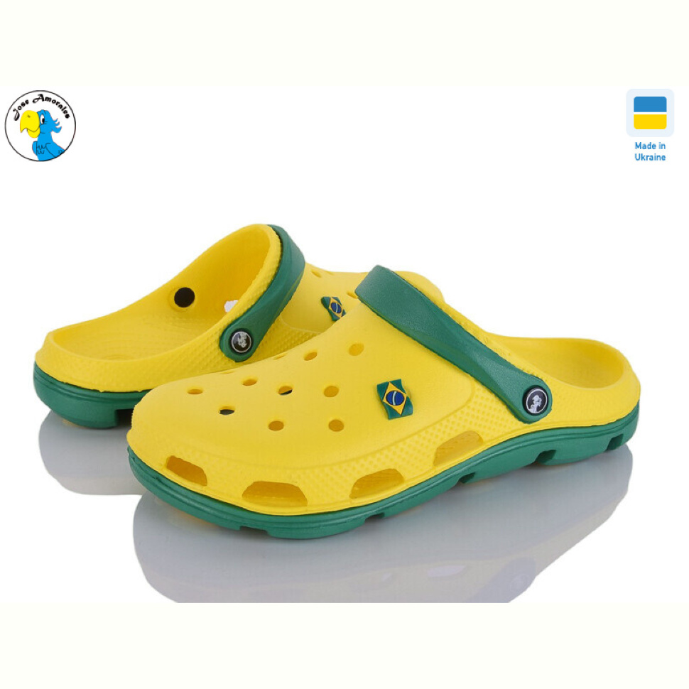 Кроксы Jose Amorales 116113 жовтий
