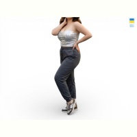 Спортивные брюки Sport style 10030 графіт