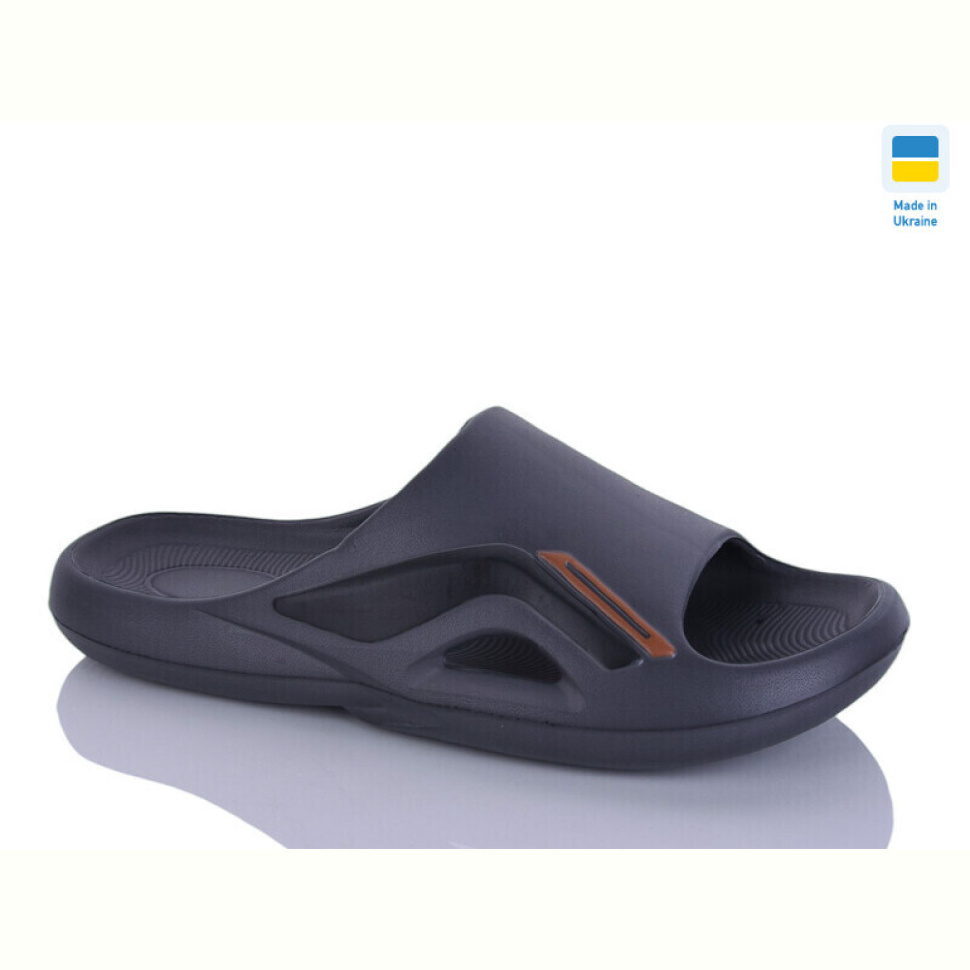 Шлепки DeMur 6131 сірий