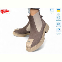 Ботинки ARTO 105 кофе з. хутро