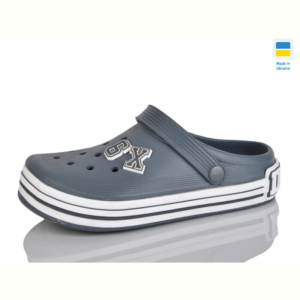 Кроксы Lot Shoes 601 сірий Кроксы Lot Shoes 601 сірий