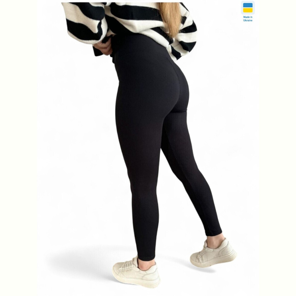 Лосины Sport style 7225 чорний Лосины Sport style 7225 чорний