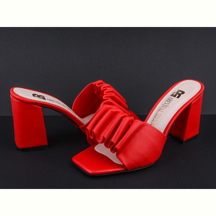 Шлепки Mona Lisa L14 red