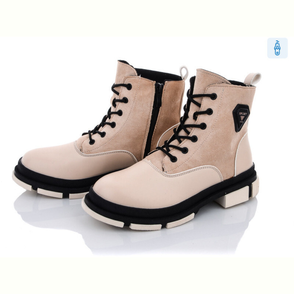 Ботинки Violeta 197-28 beige