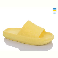 Шлепки Inblue Зефірки жовтий