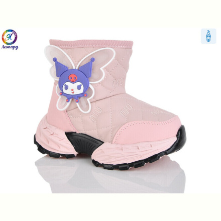 Ботинки Леопард B8085 pink