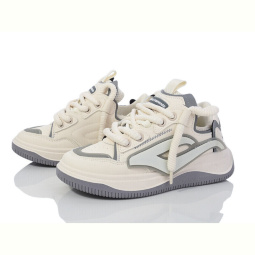 Кроссовки Violeta 136-27 white-grey