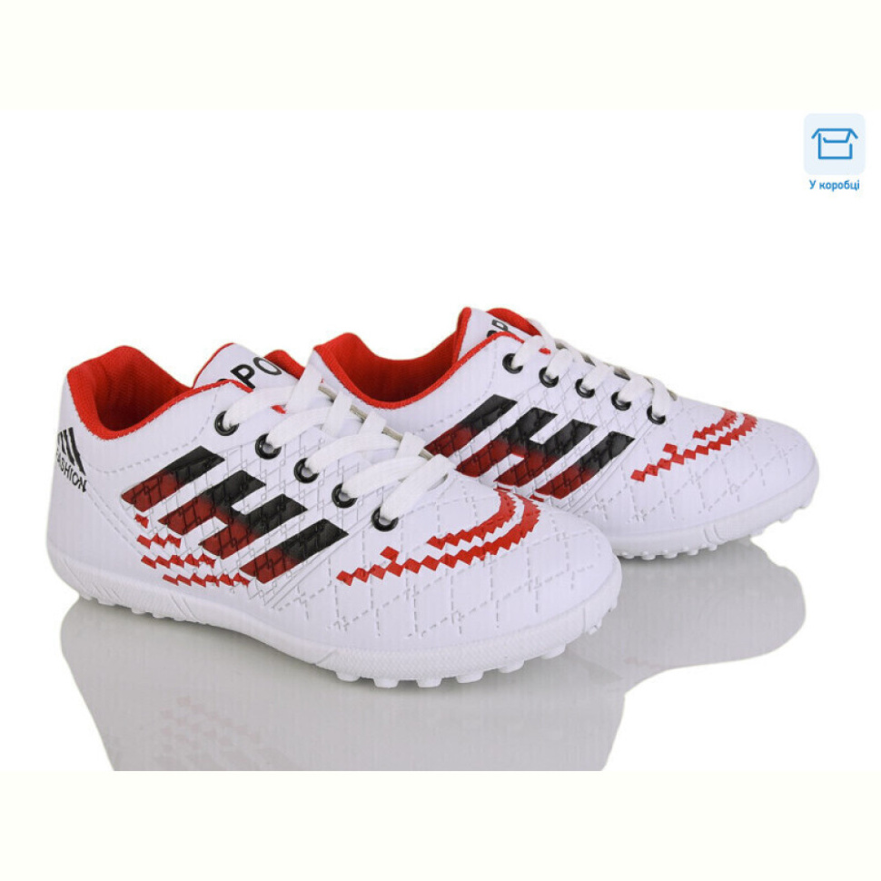 Футбольная обувь Poni kids 18 white Футбольная обувь Poni kids 18 white