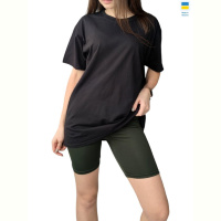 Футболка Sport style 10 жіноча чорний