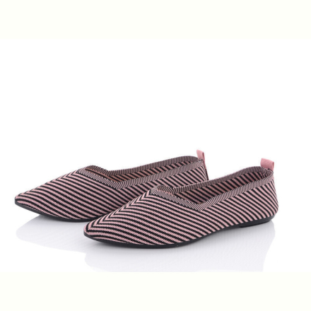 Балетки Violeta 45-91 pink-black