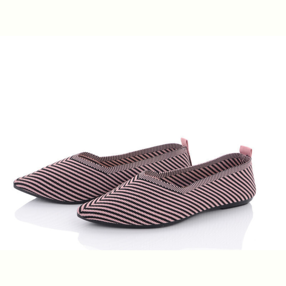 Балетки Violeta 45-91 pink-black