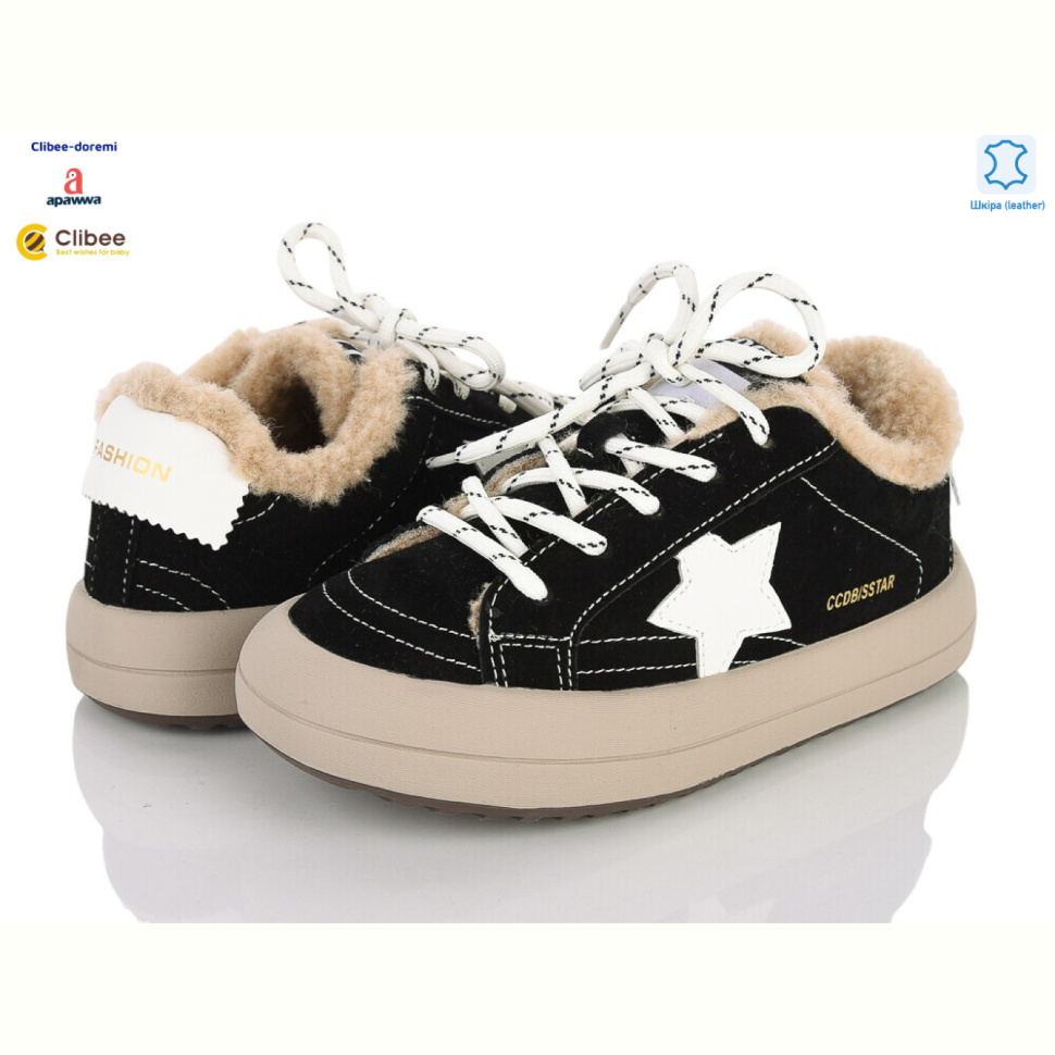 Кроссовки Clibee-Doremi A26716 black