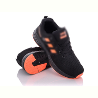 Кроссовки Violeta MB06(H106) black-orange