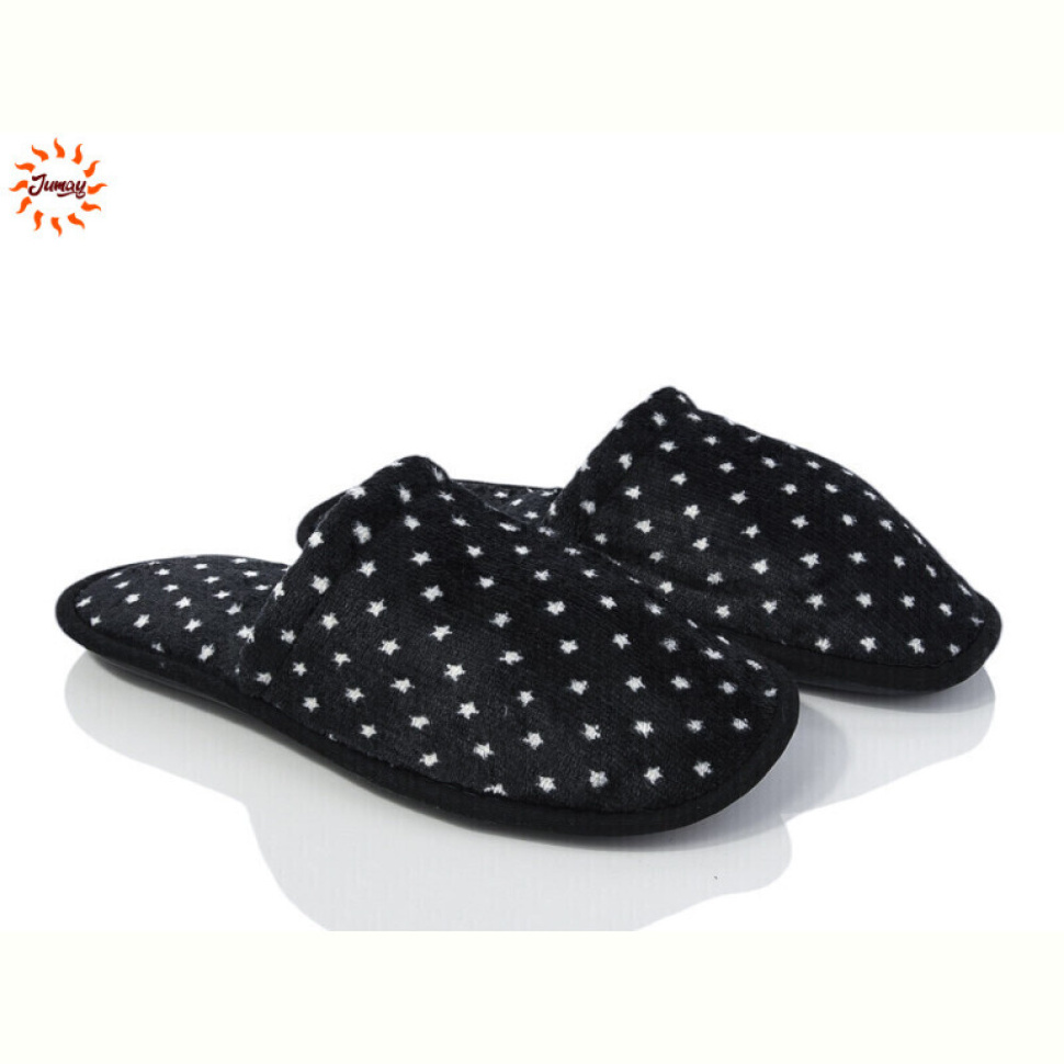 Тапки Jumay Капці жін зірка чорний Тапки Jumay Капці жін зірка чорний
