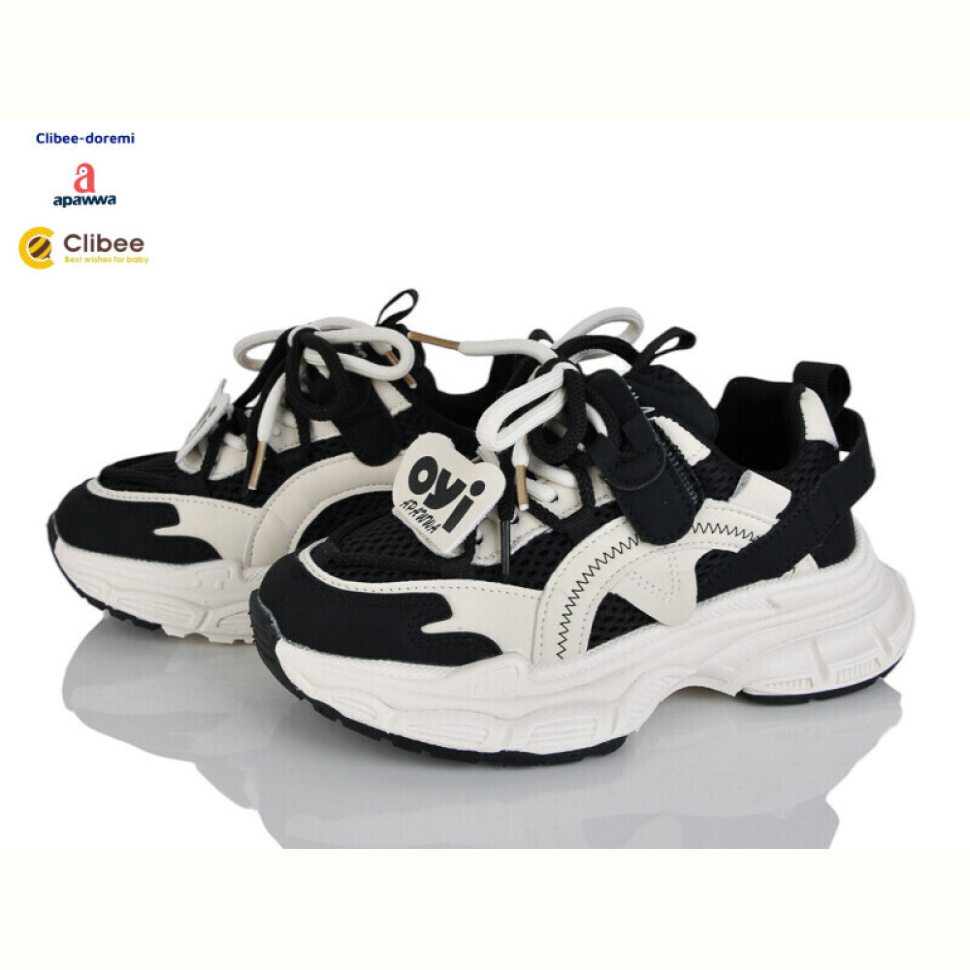 Кроссовки Clibee-Doremi ABC751 black