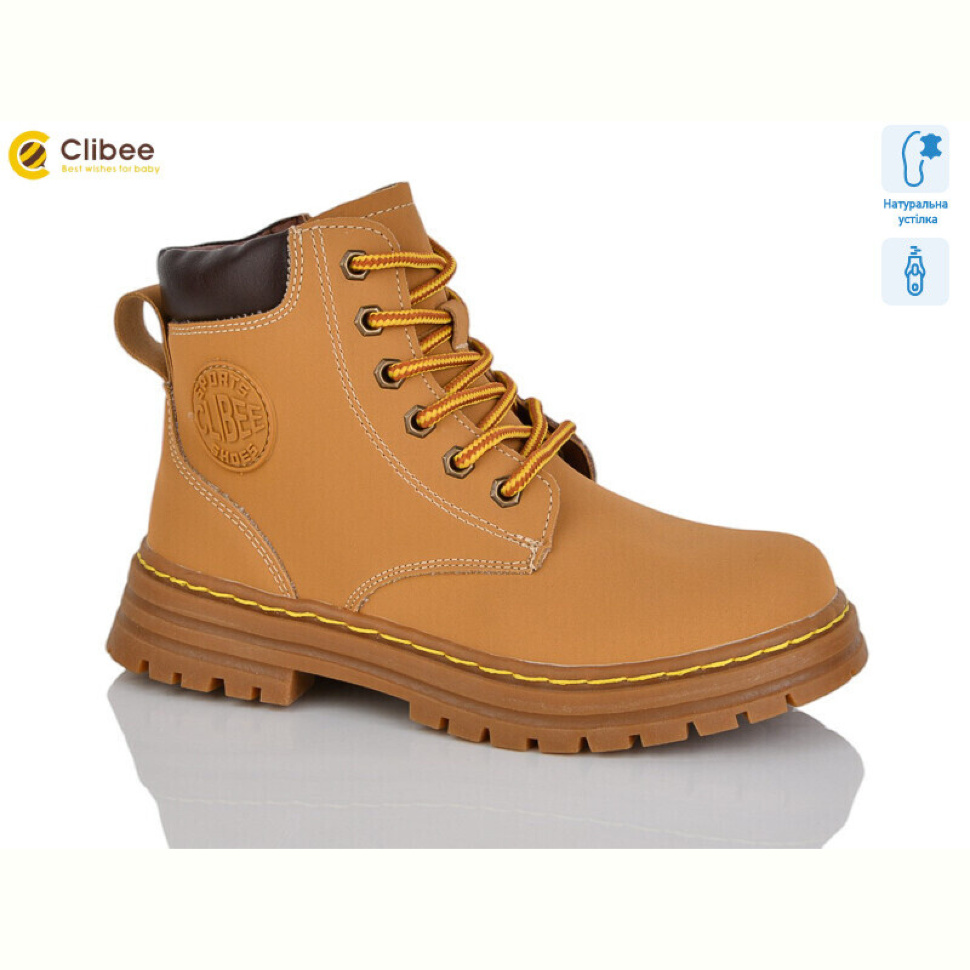 Ботинки Clibee-Apawwa KC204 camel-brown