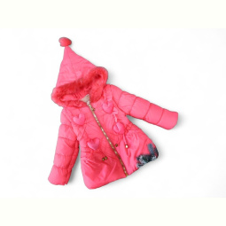 Куртка Kids-modnik F367 яркий кораловий єврозима