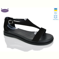 Босоножки Garti 922 чорний замш