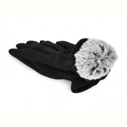 Перчатки PAIDI 36-1 трикотаж black