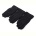 Перчатки RuBi F01М замш black