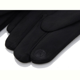 Перчатки RuBi F01М замш black