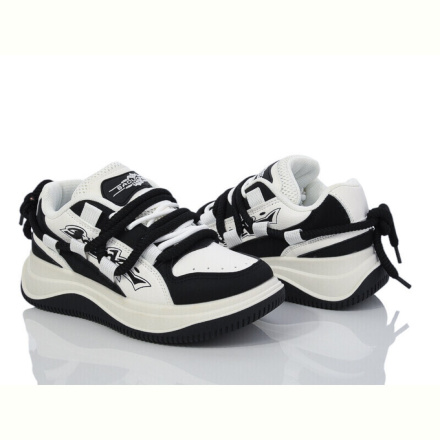 Кроссовки Violeta 136-28 white-black