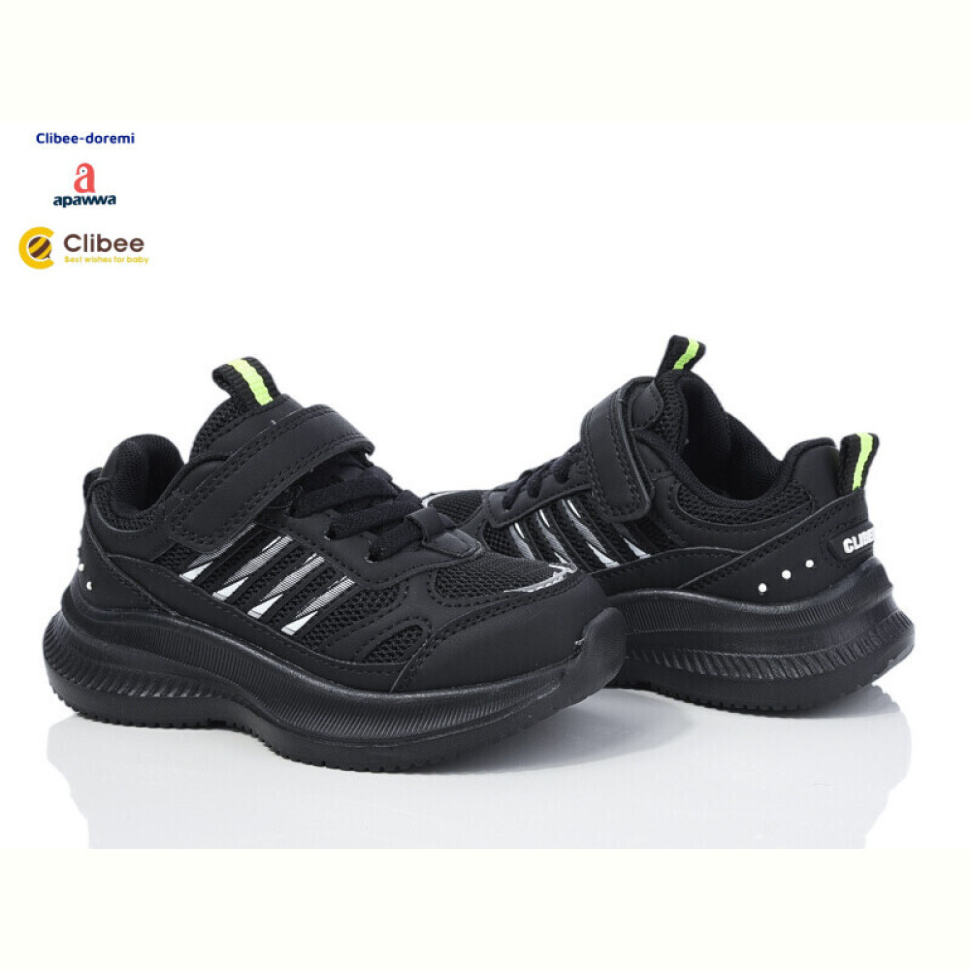 Кроссовки Clibee-Doremi EB313 black-green