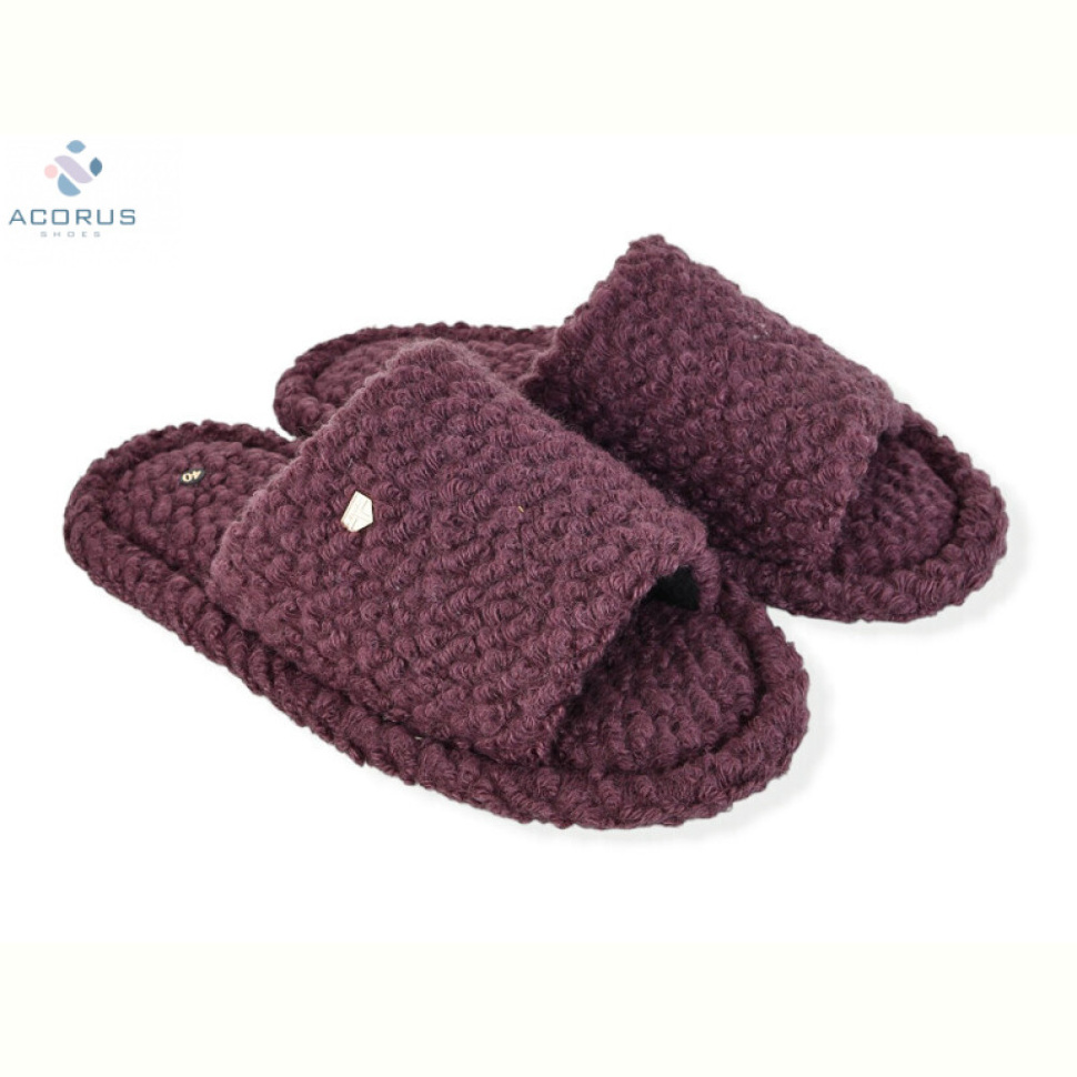 Тапки Acorus V4 bordo