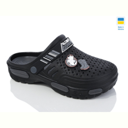 Кроксы DeMur DS118 чорний