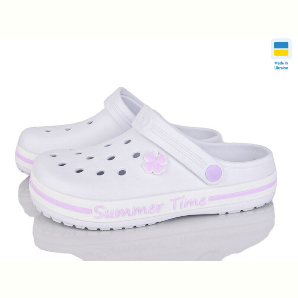 Кроксы Golden Lion 417 білий