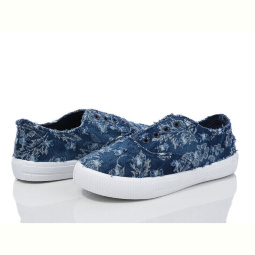 Кеды Waldem WH49 cиньо-білий