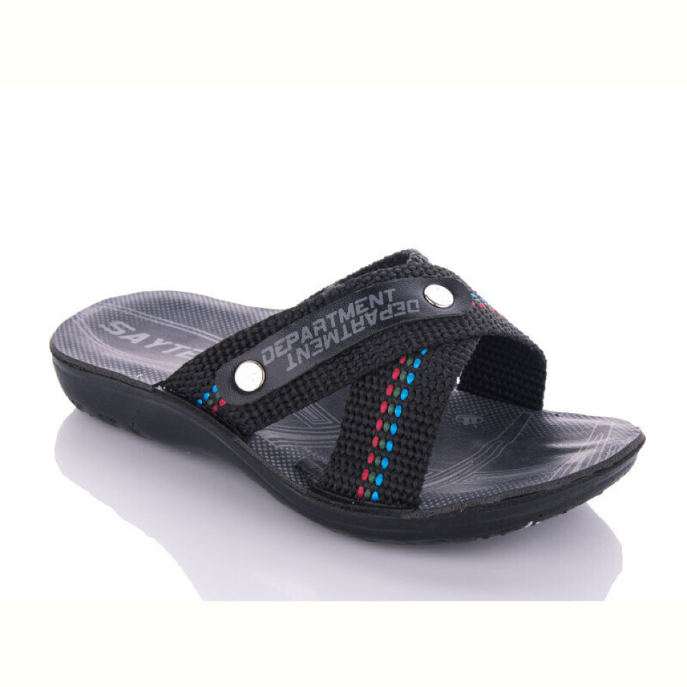 Шлепки DeMur K26-TRK black (24-29)