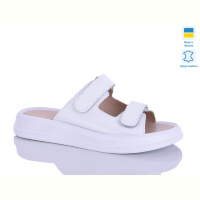 Шлепки Sali 248 білий к.