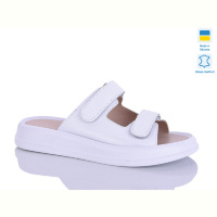 Шлепки Sali 248 білий к.