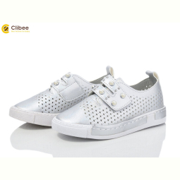 Слипоны Clibee D62 silver