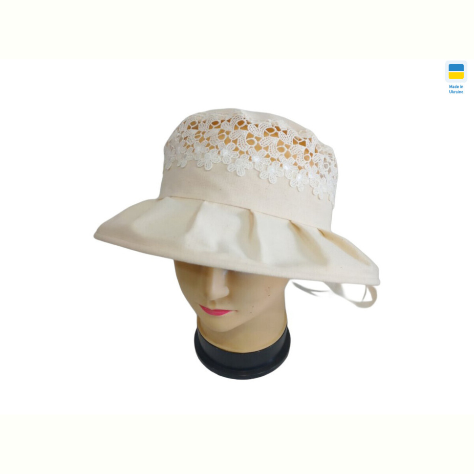 Шляпа Mabi 0791 бежевий