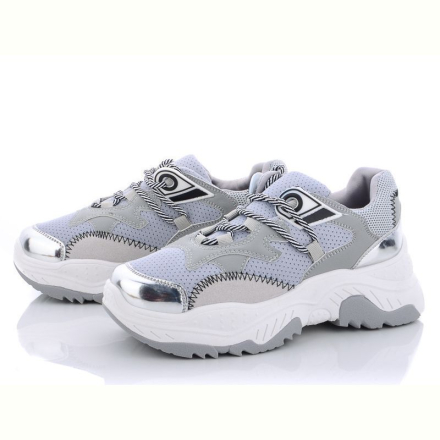 Кроссовки Class Shoes AKБ125 silver