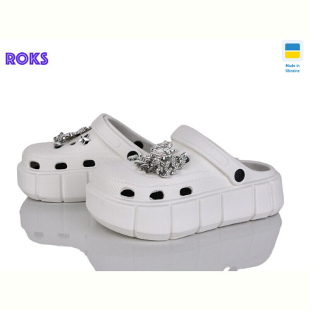 Кроксы Roks 152-21 білий