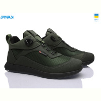 Кроссовки Lvovbaza Sport 10-6713 олива байка