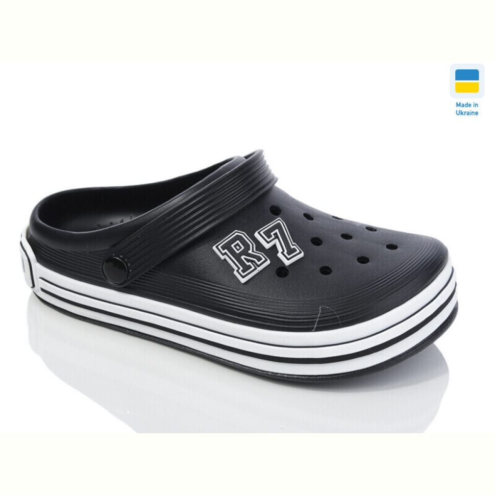 Кроксы Lot Shoes N601 чорний Кроксы Lot Shoes N601 чорний