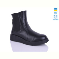 Ботинки Sali 88 чорний к. зима