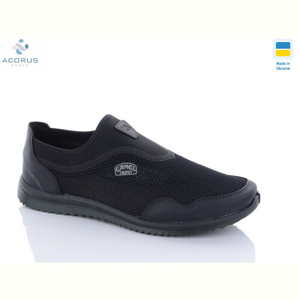 Слипоны Acorus 2901 чорний