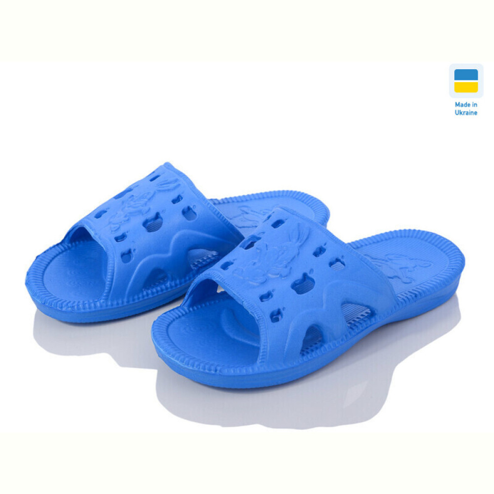 Шлепки Vladimir ТС зайчик синій