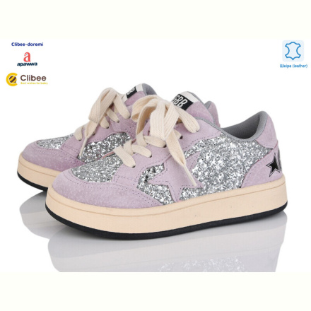 Кроссовки Clibee-Doremi AD250075-1 purple-grey