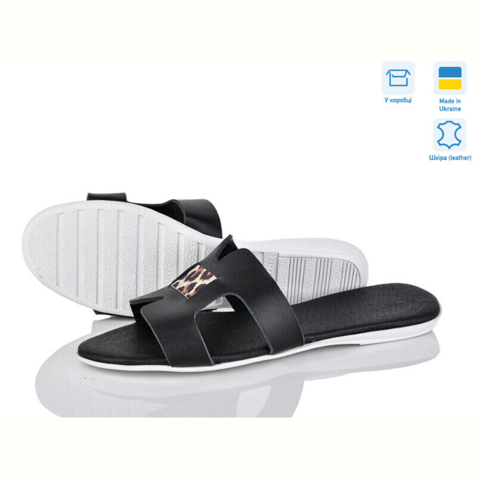 Шлепки A.Dama MV127-1 ч.ш.