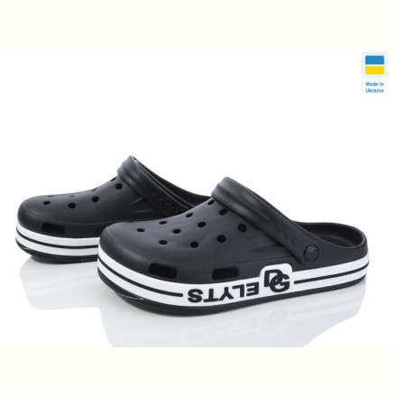 Кроксы Golden Lion 526 чорний