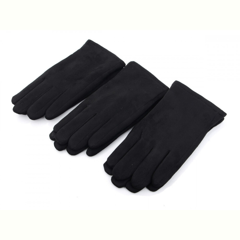 Перчатки RuBi F02М замш black